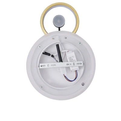 Φωτιστικό επίτοιχο μεταλλικό LED 15W θερμό χρώμα φωτός 3000K 1000Lm 280x400x70mm χρυσό ARTE ILLUMINA O CLOCK Φωτιστικό επίτοιχο μεταλλικό LED 15W θερμό χρώμα φωτός 3000K 1000Lm 280x400x70mm χρυσό ARTE ILLUMINA O CLOCK