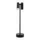 Πορτατίφ Αφής επαναφορτιζόμενο Arte Illumina Bino LED 2x1.2W Dimmable 3CCT 200lm Μαύρο