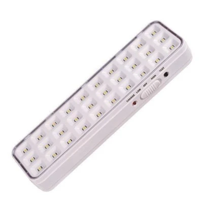 Φωτιστικό ασφαλείας 30 LED SMD 2W IP20 6000K-7500K ψυχρό φως με μπαταρία λιθίου 1200mAh Φωτιστικό ασφαλείας 30 LED SMD 2W IP20 6000K-7500K ψυχρό φως με μπαταρία λιθίου 1200mAh