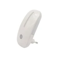 Φωτάκι νυκτός LED ισχύος 1W 220-240V 2700Κ θερμό φως 30lm με φωτοκύτταρο