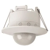Ανιχνευτής παρουσίας χωνευτός 220-240V με ανίχνευση 360° έως 20m IP20 σε λευκό χρώμα Ανιχνευτής παρουσίας χωνευτός 220-240V με ανίχνευση 360° έως 20m IP20 σε λευκό χρώμα