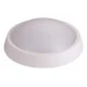 Led απλίκα λευκή στρόγγυλη Φ270x93 24W ενδιάμεσο φως 4000k 1800lm δέσμης 110° στεγανή IP65