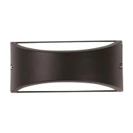 Απλίκα τοίχου μαύρη με ντουί E27 220x99x100 εξωτερικού χώρου στεγανή IP54