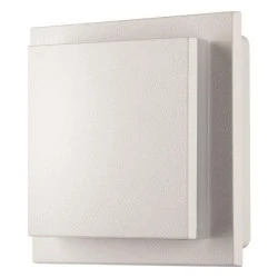 Απλίκα τοίχου κινητή λευκή LED 6W 138x138x57 θερμό φως 3000k εξωτερικού χώρου στεγανή IP54