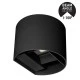 Φωτιστικό τοίχου Arte Illumina LED επίτοιχο 10w 3CCT με επιλογή απόχρωση φωτός 135x120x100mm IP54 μαύρο 