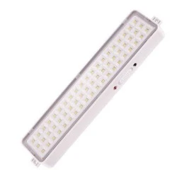 Φωτιστικό ασφαλείας 60  LED SMD 4W IP20 6000K-7500K ψυχρό φως με μπαταρία λιθίου 1500mAh