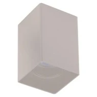 Φωτιστικό οροφής τετράγωνο GU10 80x80x125mm λευκό πλαστικό εσωτερικού χώρου IP20