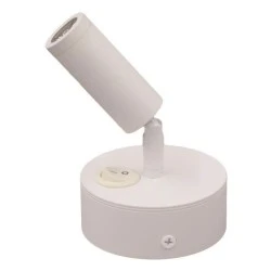 Φωτιστικό σποτ εξωτερικό κινητό ARISTON PLUS 1 3W led θερμό λευκό φως 3000k εσωτερικού χώρου IP20
