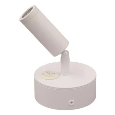 Φωτιστικό σποτ εξωτερικό κινητό ARISTON PLUS 1 3W led θερμό λευκό φως 3000k εσωτερικού χώρου IP20