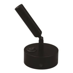 Φωτιστικό σποτ εξωτερικό κινητό μαύρο ARISTON PLUS 2 3W led θερμό λευκό φως 3000k IP20