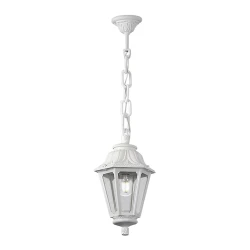 Κρεμαστό φωτιστικό Fumagalli Sichem Anna 1xE27 220x800mm IP55 λευκό 