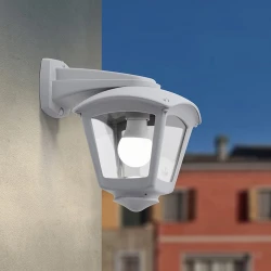 Απλίκα τοίχου Fumagalli Nardo Roby 1xE27 260x275mm γκρι