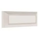Φωτιστικού τοίχου Led slim 3W 230V 3000k θερμό λευκό φως 110° δέσμης λευκό στεγανό IP65
