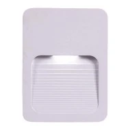Απλίκα τοίχου Led Slim 2W 220-240V 120x90x12 θερμό λευκό φως 3000k στεγανή IP65 εξωτερικού χώρου