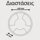 Φωτιστικό δαπέδου εξωτερικό Pro 3f Led 3W 12V Ø68x25mm μαύρο εξωτερικού χώρου στεγανό IP65