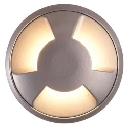Φωτιστικό δαπέδου εξωτερικό Pro 3f Led 3W 12V Ø68x25mm μαύρο εξωτερικού χώρου στεγανό IP65