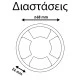 Φωτιστικό δαπέδου εξωτερικό Pro 4f Led 3W 12V Ø68x25mm μαύρο εξωτερικού χώρου στεγανό IP65