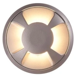 Φωτιστικό δαπέδου εξωτερικό Pro 4f Led 3W 12V Ø68x25mm μαύρο εξωτερικού χώρου στεγανό IP65