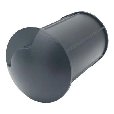 Φωτιστικό δαπέδου εξωτερικό μαύρο 1F Φ62mm LED 3W 85-265V θερμό φως 3000k 240lm στεγανό IP65