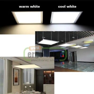 Led panel τετράγωνο 60x60 ισχύος 50W 3000k θερμό λευκό φως 4000lm λευκό χρώμα