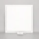 Φωτιστικό χωνευτό Backlit UGR19 60x60 40W θερμό φως 3000k 220-240V IP40 plus λευκό