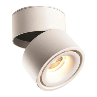 Σποτ ράγας led MY-D007 λευκό Φ100x100 2 καλωδίων 12W 4000k 720lm δέσμης 24° διάρκειας 50000h