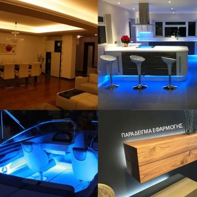 Led ταινία 5m FLEXIBLE PRO ισχύος 10W 24V 6500K λευκό ψυχρό φως IP20 ιδανική για εσωτερικούς χώρους