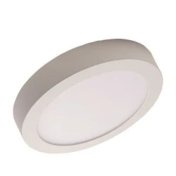 Led panel slim φωτιστικό επίτοιχο Φ300mm 24W θερμό φως 3000k 2160lm δέσμης 120° IP44