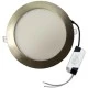 Φωτιστικό LED SLIM χωνευτό Φ225 ισχύος 18W 6500Κ λευκό ψυχρό φως σατινέ χρώμα