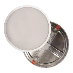 Led φωτιστικό panel 8W ενδιάμεσο φως 4000k 824lm με ρυθμιζόμενη εγκοπή Φ50-115mm