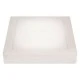 Led panel slim λευκό τετράγωνο επίτοιχο 12W ενδιάμεσο λευκό φως 4000k 1080lm στεγανό IP44