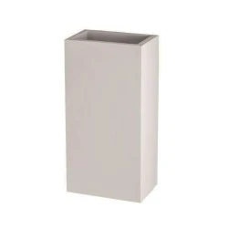 Απλίκα τοίχου UP-DOWN γύψινη για 2 λάμπες GU10 max 6W 120x100x240mm σε λευκό χρώμα