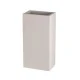 Απλίκα τοίχου UP-DOWN γύψινη για 2 λάμπες GU10 max 6W 120x100x240mm σε λευκό χρώμα
