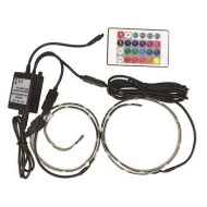 Ταινία led με USB 7,2W 5V RGB 0,50m στεγανή IP65 δέσμης 120° 30000h σετ 2τμχ pro Ταινία led με USB 7,2W 5V RGB 0,50m στεγανή IP65 δέσμης 120° 30000h σετ 2τμχ pro