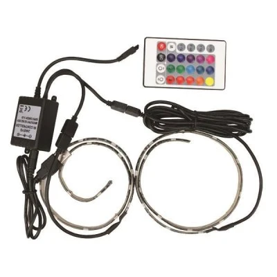Ταινία led με USB 7,2W 5V RGB 0,50m στεγανή IP65 δέσμης 120° 30000h σετ 2τμχ pro