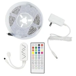 Ταινία led pixel κιτ RGB εναλλαγής χρωμάτων 5m 18W 12V με driver - wifi controller και μουσική IP20