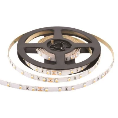 Ταινία led 5m 4,8W 12V ψυχρό λευκό φως 6500k 336lm μη στεγανή IP20 κατάλληλη για εσωτερικούς χώρους