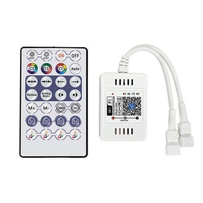 Ασύρματο controller rf wifi & bluetooth pixel dc5-24v, 2ch (max. 2048 pixel)
