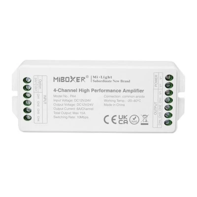 Ενισχυτής σήματος για RGBW ταινία DC 5Ax4 240W/12V 480W/24V 720W/36V