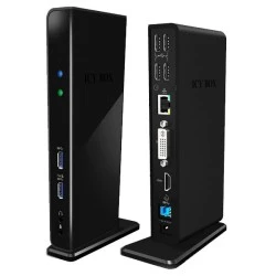 Σταθμός σύνδεσης 11 θυρών για laptop & PC με μία μόνο σύνδεση USB 3.0 IB-DK2241AC
