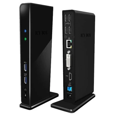 Σταθμός σύνδεσης 11 θυρών για laptop & PC με μία μόνο σύνδεση USB 3.0 IB-DK2241AC