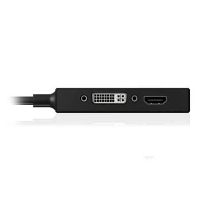 Αντάπτορας 3-σε-1 IB-AC1031 από DisplayPort 1.2 σε HDMI DVI-D ή VGA 0.15m