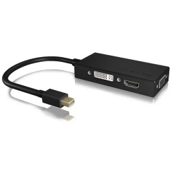Αντάπτορας IB-AC1032 3-σε-1 από mini DisplayPort 1.2 σε HDMI, DVI-D ή VGA 0.15m