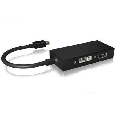 Αντάπτορας IB-AC1032 3-σε-1 από mini DisplayPort 1.2 σε HDMI, DVI-D ή VGA 0.15m Αντάπτορας IB-AC1032 3-σε-1 από mini DisplayPort 1.2 σε HDMI, DVI-D ή VGA 0.15m