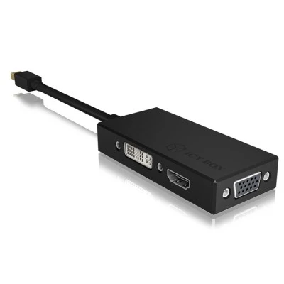 Αντάπτορας IB-AC1032 3-σε-1 από mini DisplayPort 1.2 σε HDMI, DVI-D ή VGA 0.15m Αντάπτορας IB-AC1032 3-σε-1 από mini DisplayPort 1.2 σε HDMI, DVI-D ή VGA 0.15m