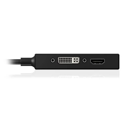 Αντάπτορας IB-AC1032 3-σε-1 από mini DisplayPort 1.2 σε HDMI, DVI-D ή VGA 0.15m Αντάπτορας IB-AC1032 3-σε-1 από mini DisplayPort 1.2 σε HDMI, DVI-D ή VGA 0.15m