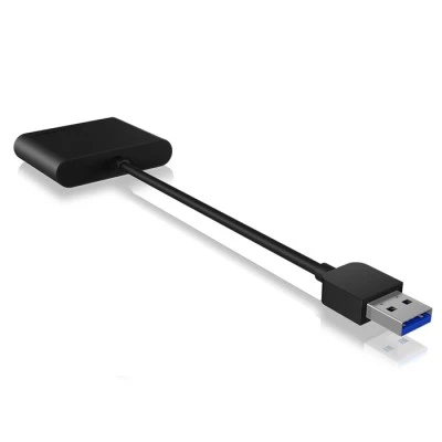 Card Reader USB 3.0 IB-CR301-U3 για την ανάγνωση τριών διαφορετικών τύπων κάρτας μνήμης