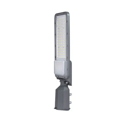 Φωτιστικό δρόμου LED PLUS SMD 160-265V 50W ψυχρ΄΄ο χρώμα φωτός 6500k 6000lm IP66 120x456x74mm 4-8kV Φωτιστικό δρόμου LED PLUS SMD 160-265V 50W ψυχρ΄΄ο χρώμα φωτός 6500k 6000lm IP66 120x456x74mm 4-8kV
