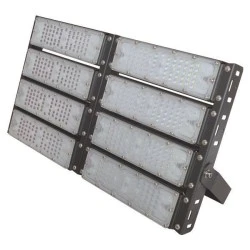 Προβολέας led smd 400W 100-240V AC ενδιάμεσο λευκό φως 4000k 48000lm δέσμης 90° στεγανός IP65