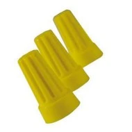 Kάψες καλωδίων 2.5mm (κίτρινες)